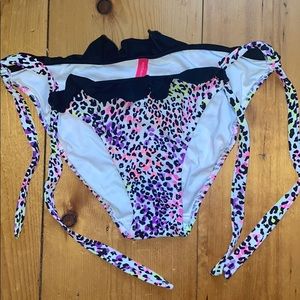 Victoria secret leopard print bikini bottom